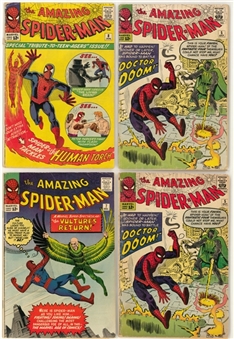 Silver Age The Amazing Spider-Man Comic Collection Includes Issues #5 (two),#7-#10, #12, #13, #16, #20-#22 (12) GD+/FN